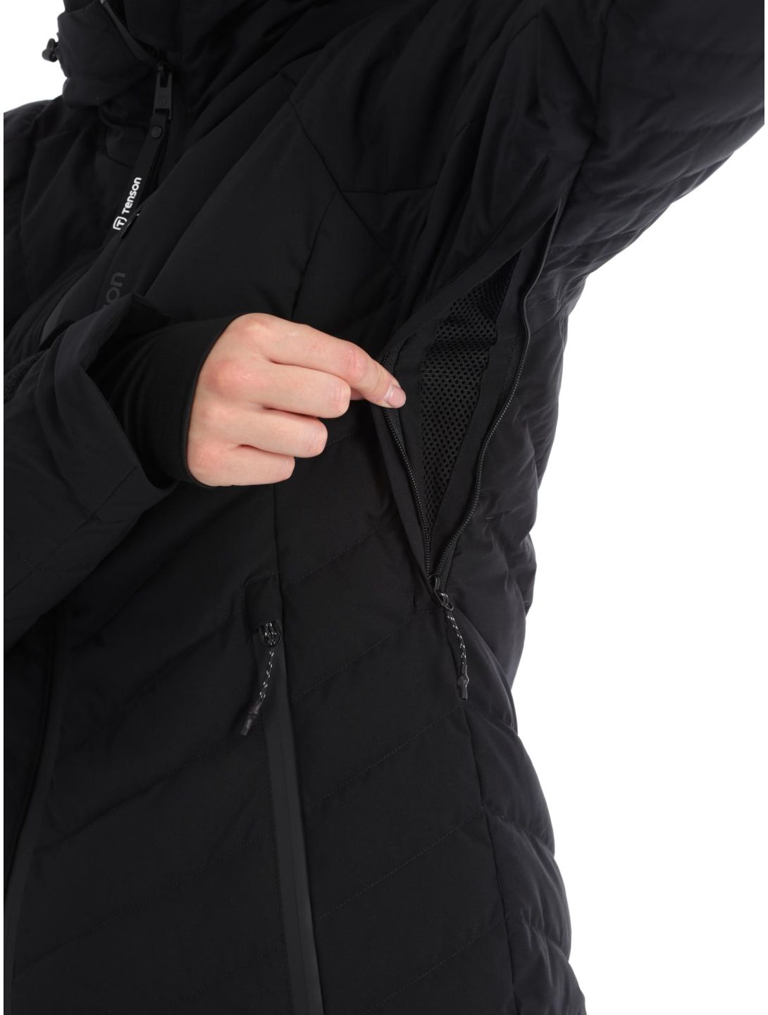 Tenson, Prime Down down jacket women Black black 