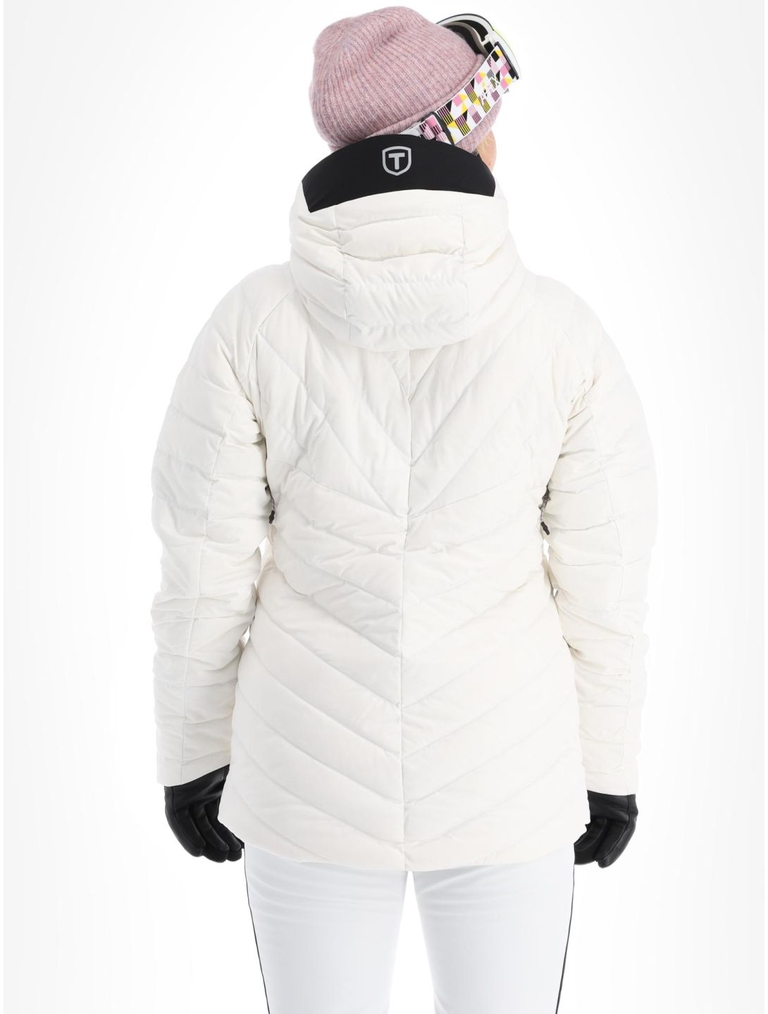 Tenson, Prime ski jacket women Bright White white 