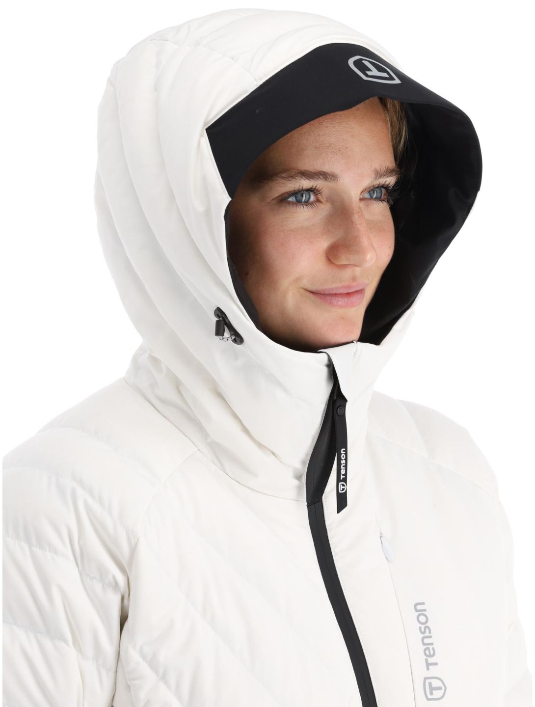 Tenson, Prime ski jacket women Bright White white 