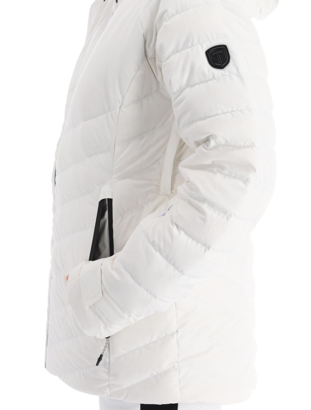 Tenson, Prime ski jacket women Bright White white 