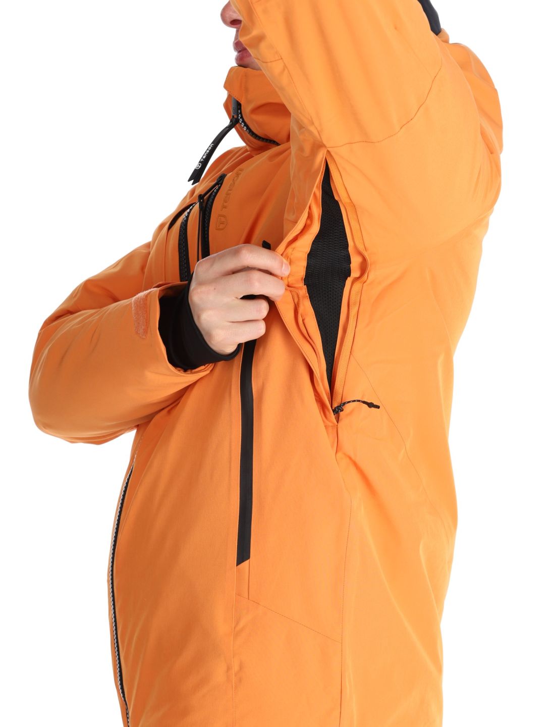 Tenson, Prime Pro ski jacket men Dark Orange orange 