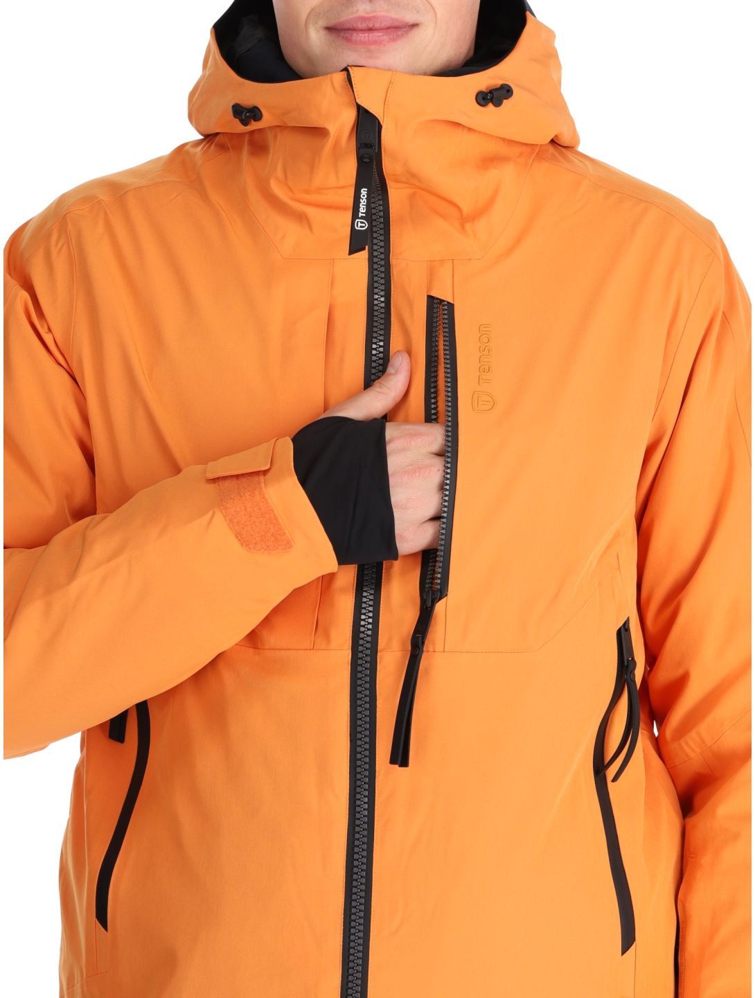 Tenson, Prime Pro ski jacket men Dark Orange orange 