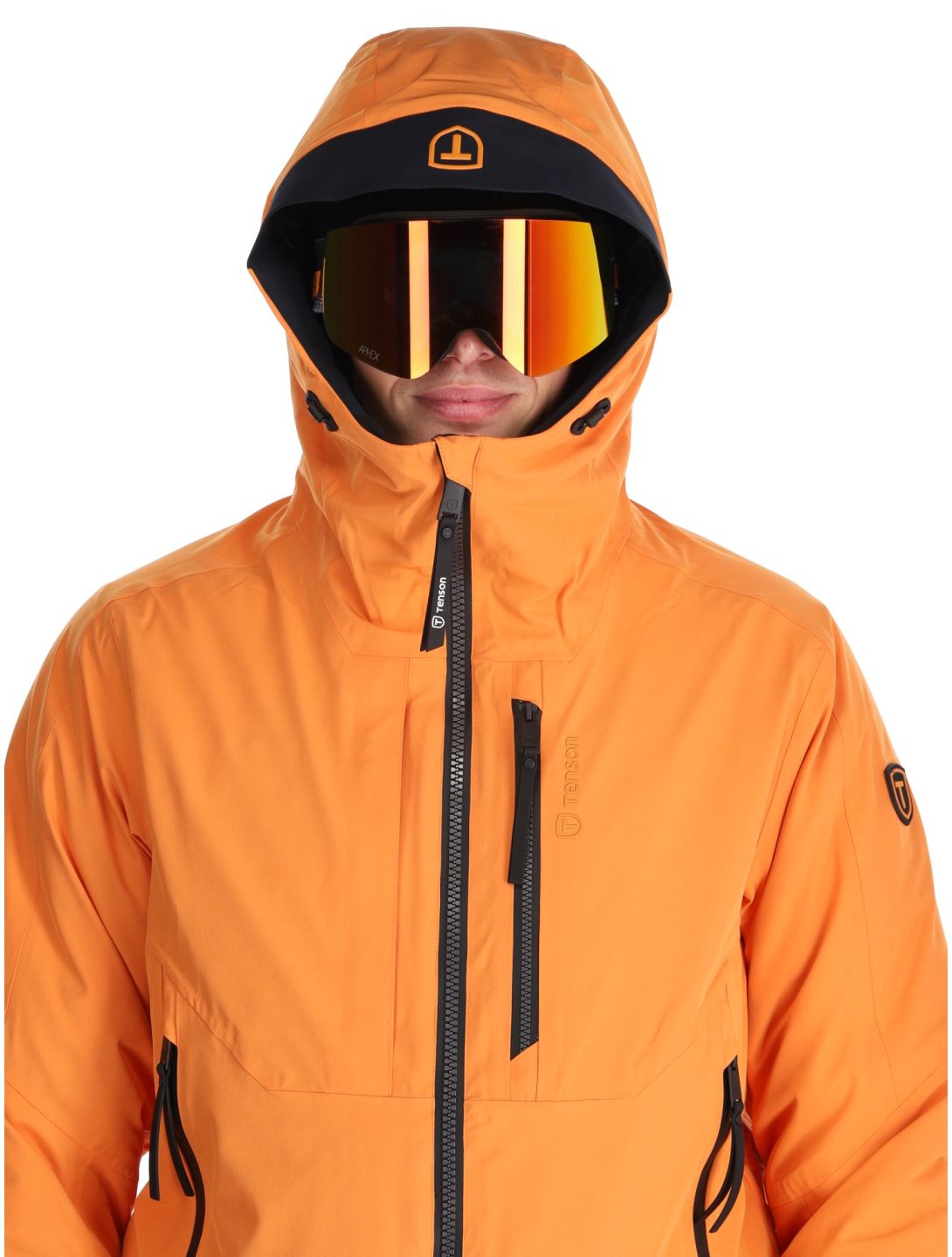 Tenson, Prime Pro ski jacket men Dark Orange orange 