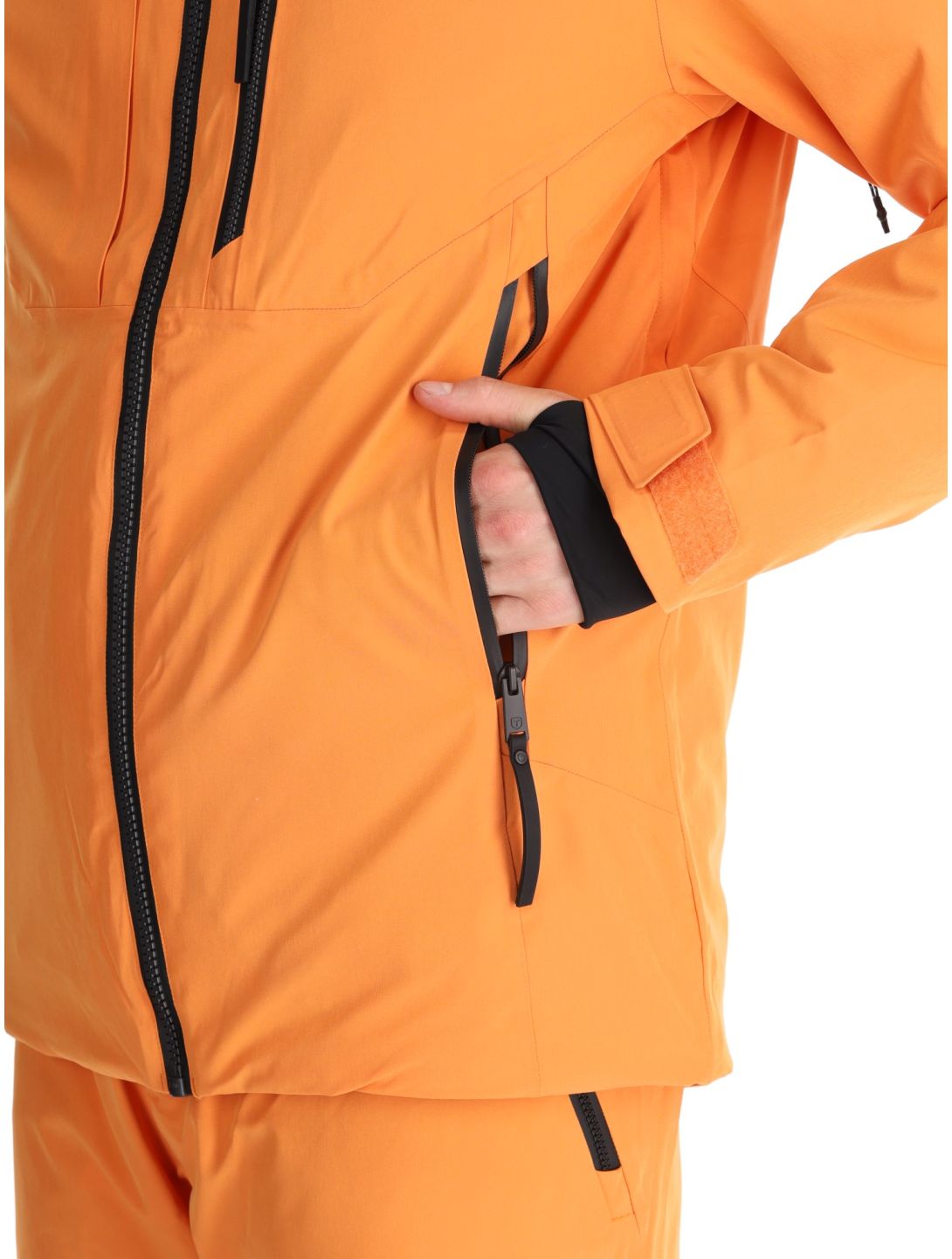 Tenson, Prime Pro ski jacket men Dark Orange orange 