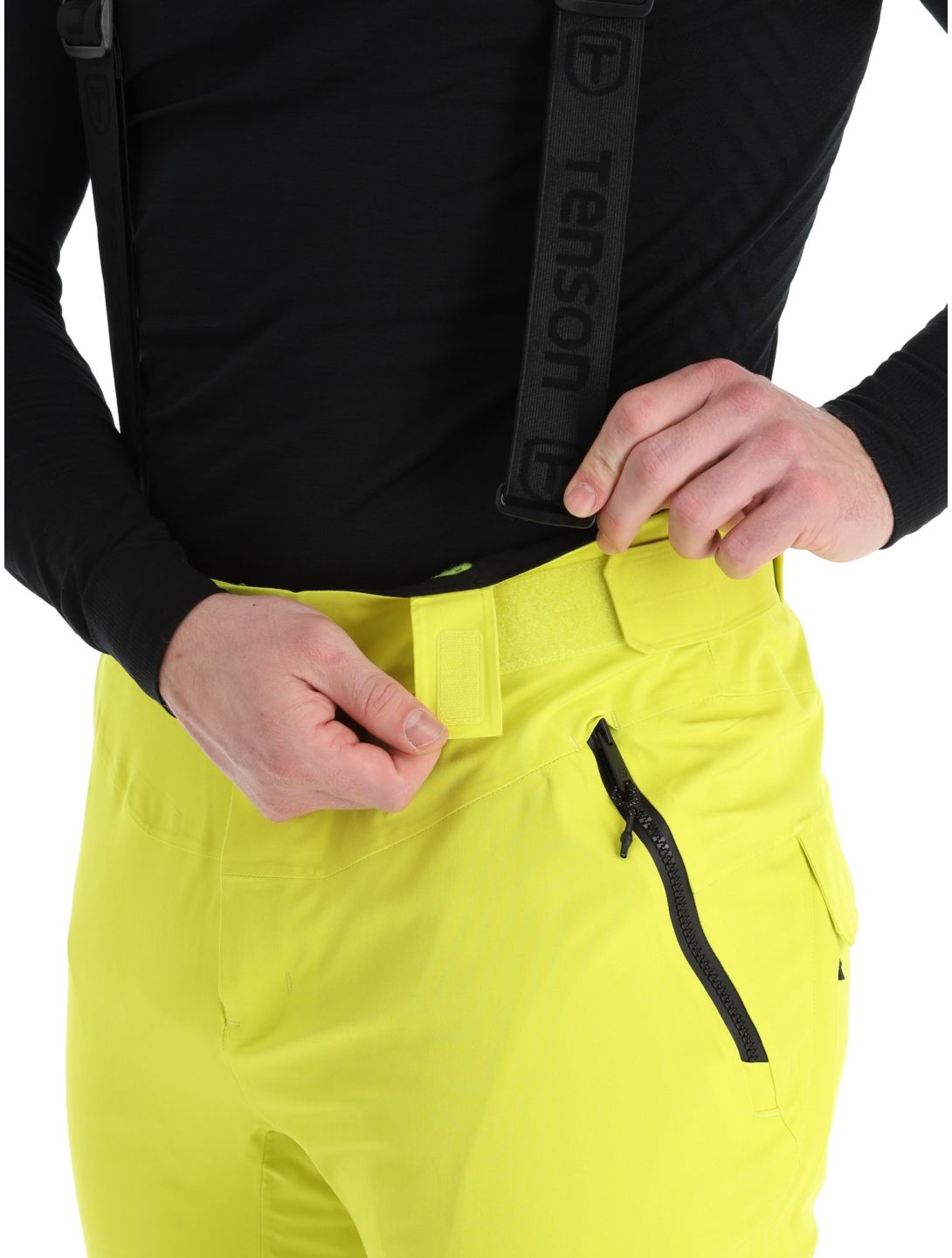 Tenson, Prime Pro ski pants men Cyber Lime yellow 