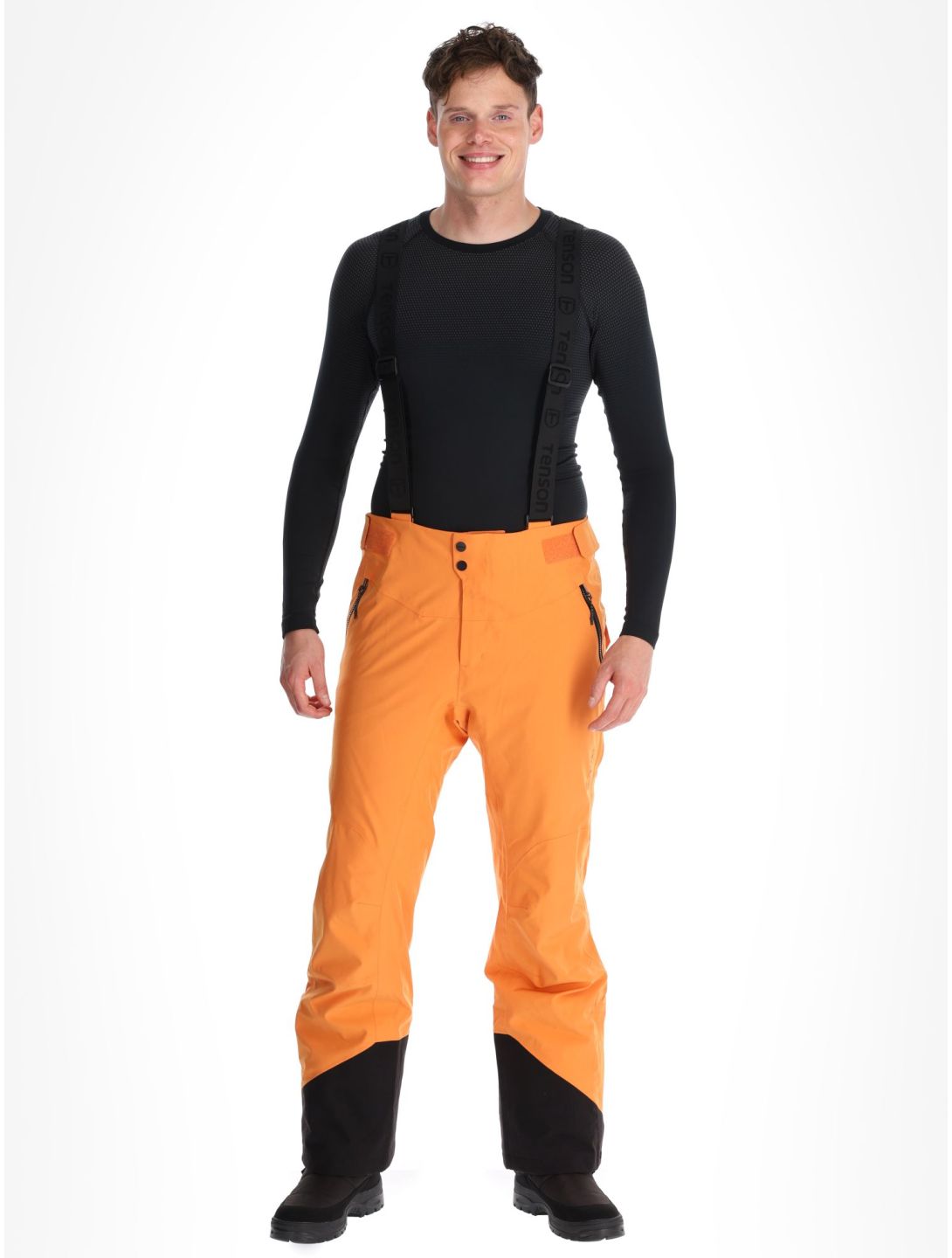 Tenson, Prime Pro ski pants men Dark Orange orange 