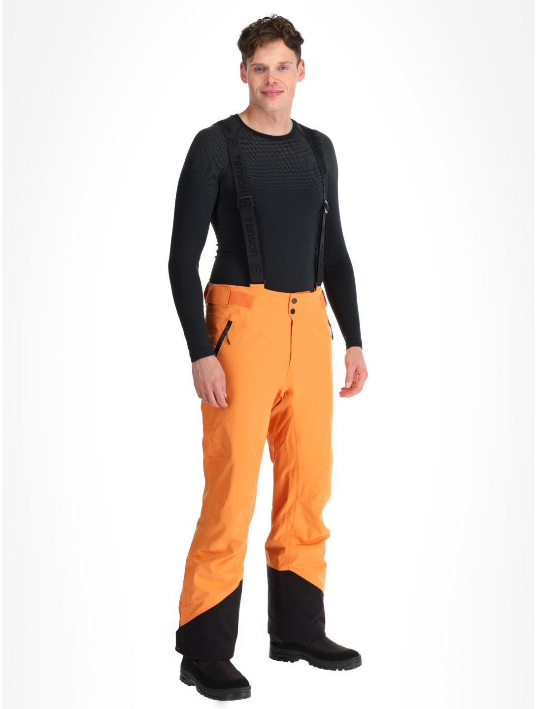 Tenson, Prime Pro ski pants men Dark Orange orange 