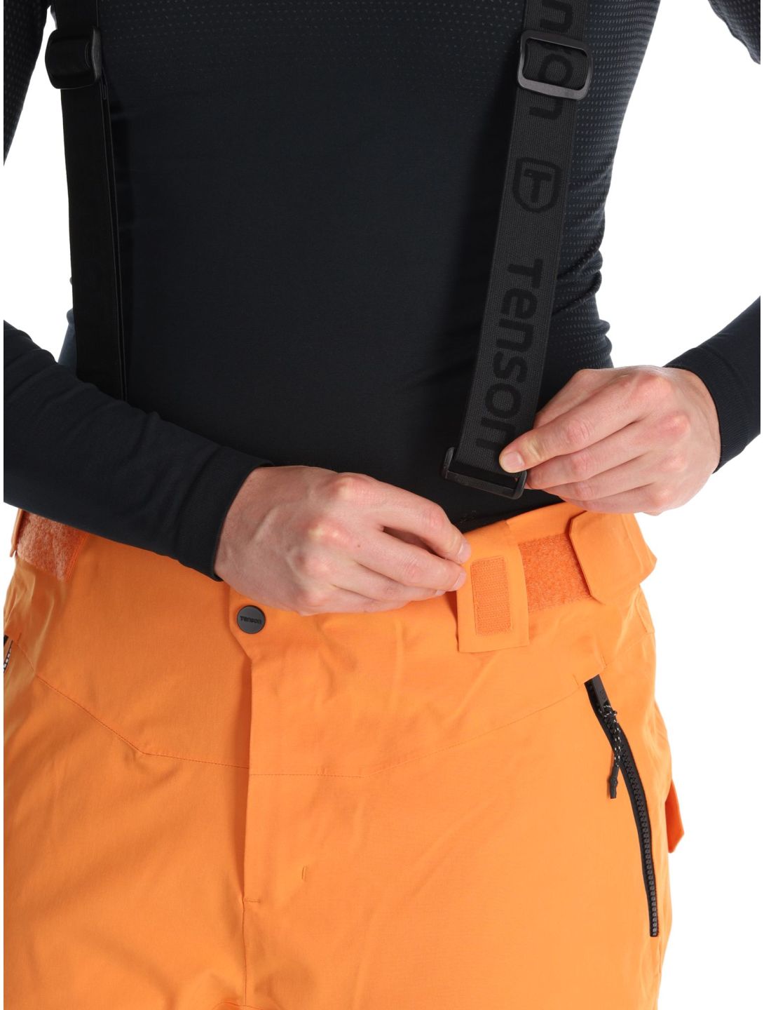 Tenson, Prime Pro ski pants men Dark Orange orange 