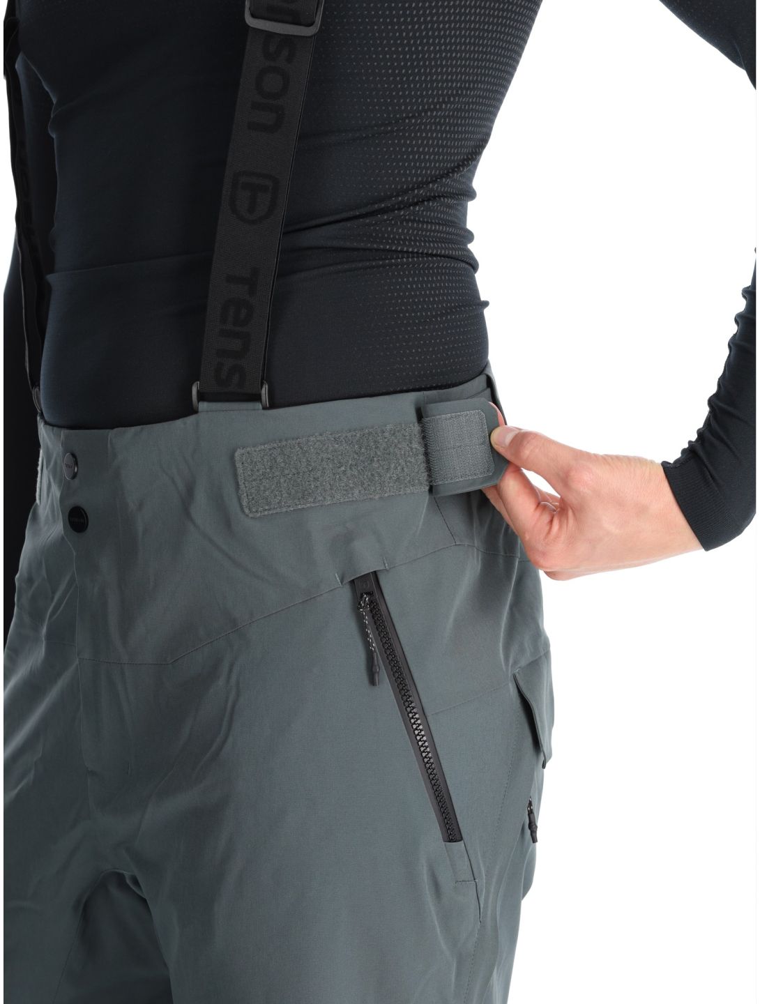 Tenson, Prime Pro ski pants men Grey Green grey 