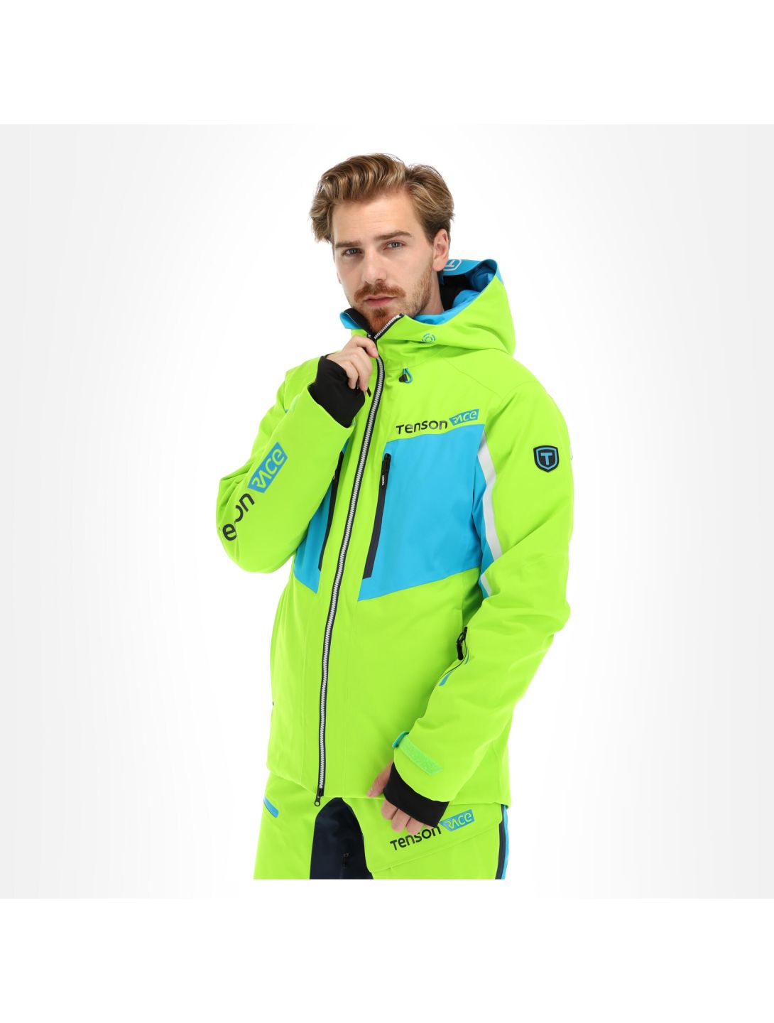 Tenson, Race ski jacket men green 