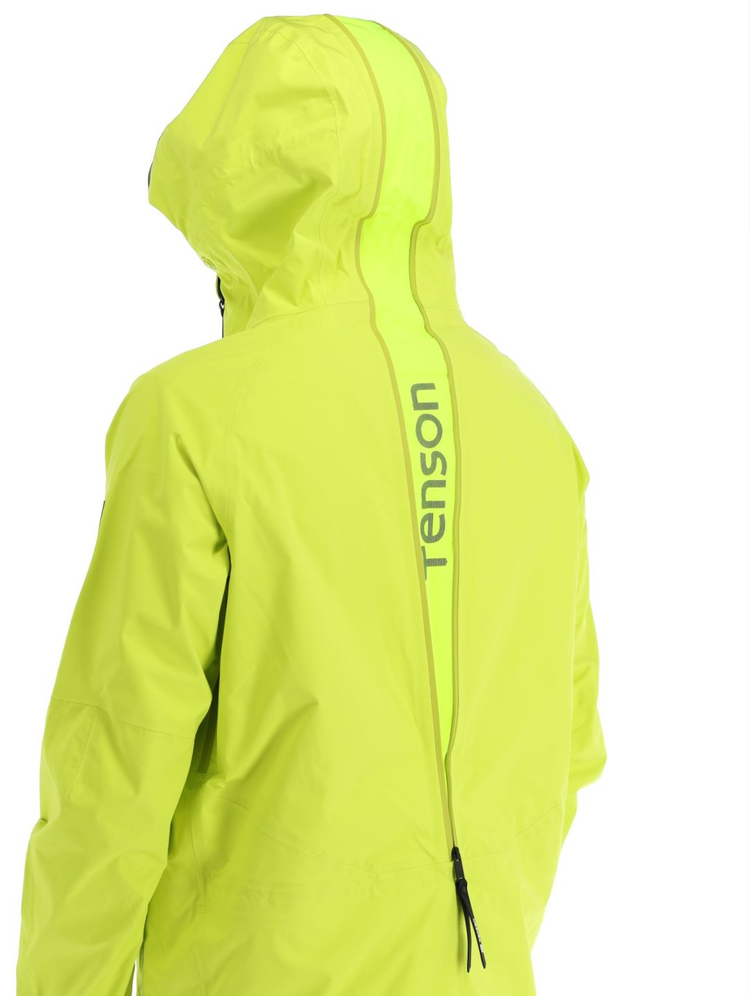 Tenson, Shibui hardshell ski jacket men Acid Lemon yellow 