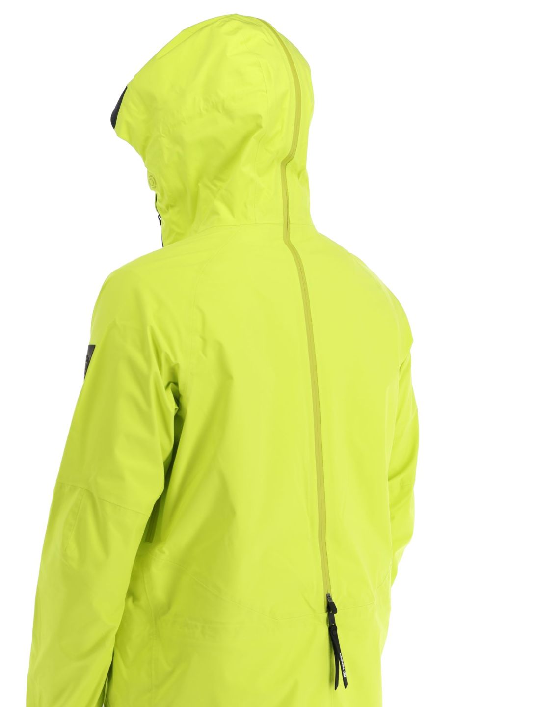 Tenson, Shibui hardshell ski jacket men Acid Lemon yellow 