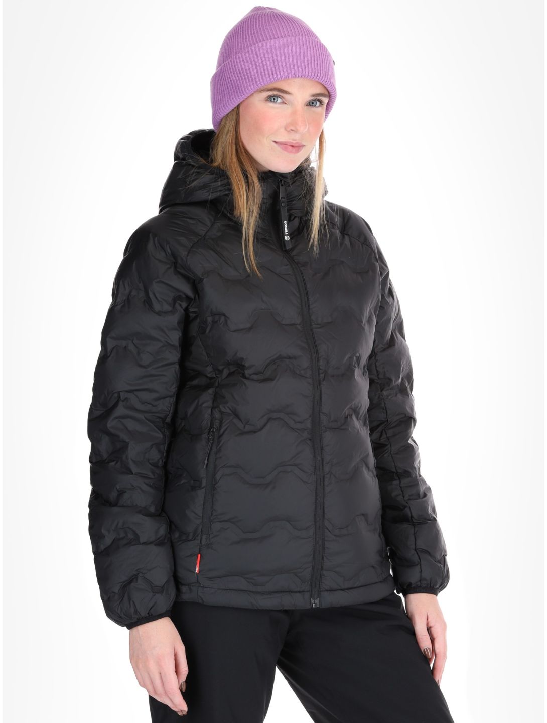 Tenson, Shibui Down down jacket women Black black 