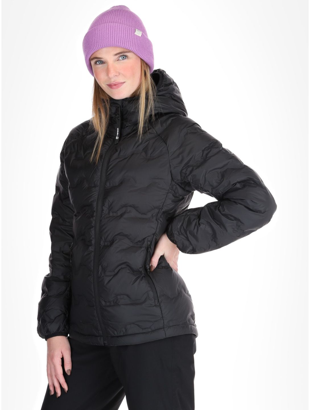 Tenson, Shibui Down down jacket women Black black 