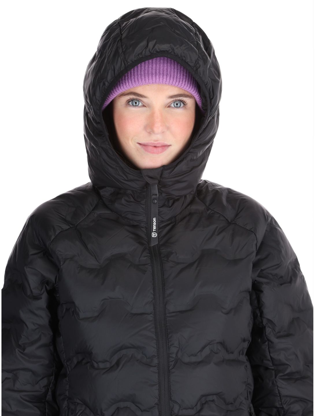 Tenson, Shibui Down down jacket women Black black 