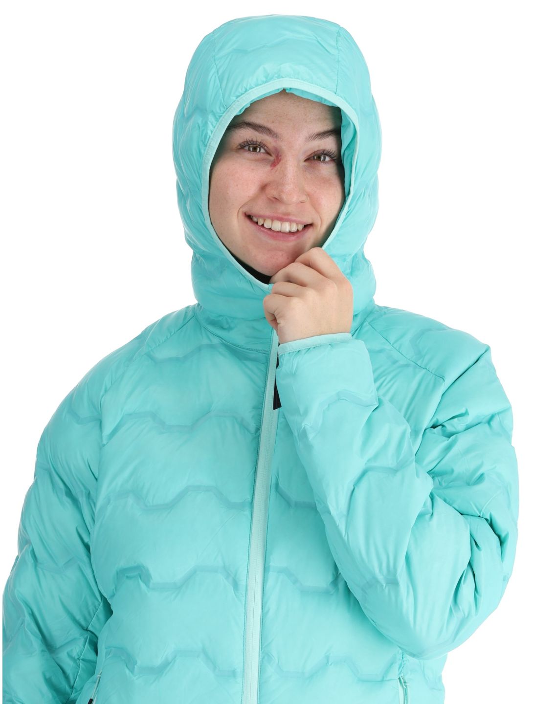 Tenson, Shibui Down down jacket women Light Turquoise green 