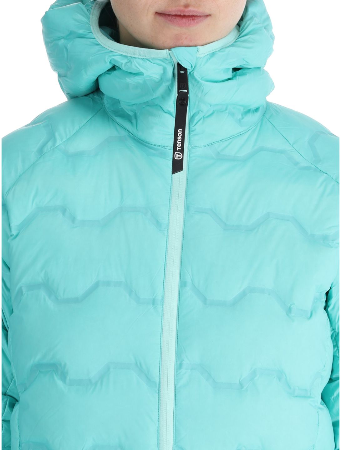 Tenson, Shibui Down down jacket women Light Turquoise green 