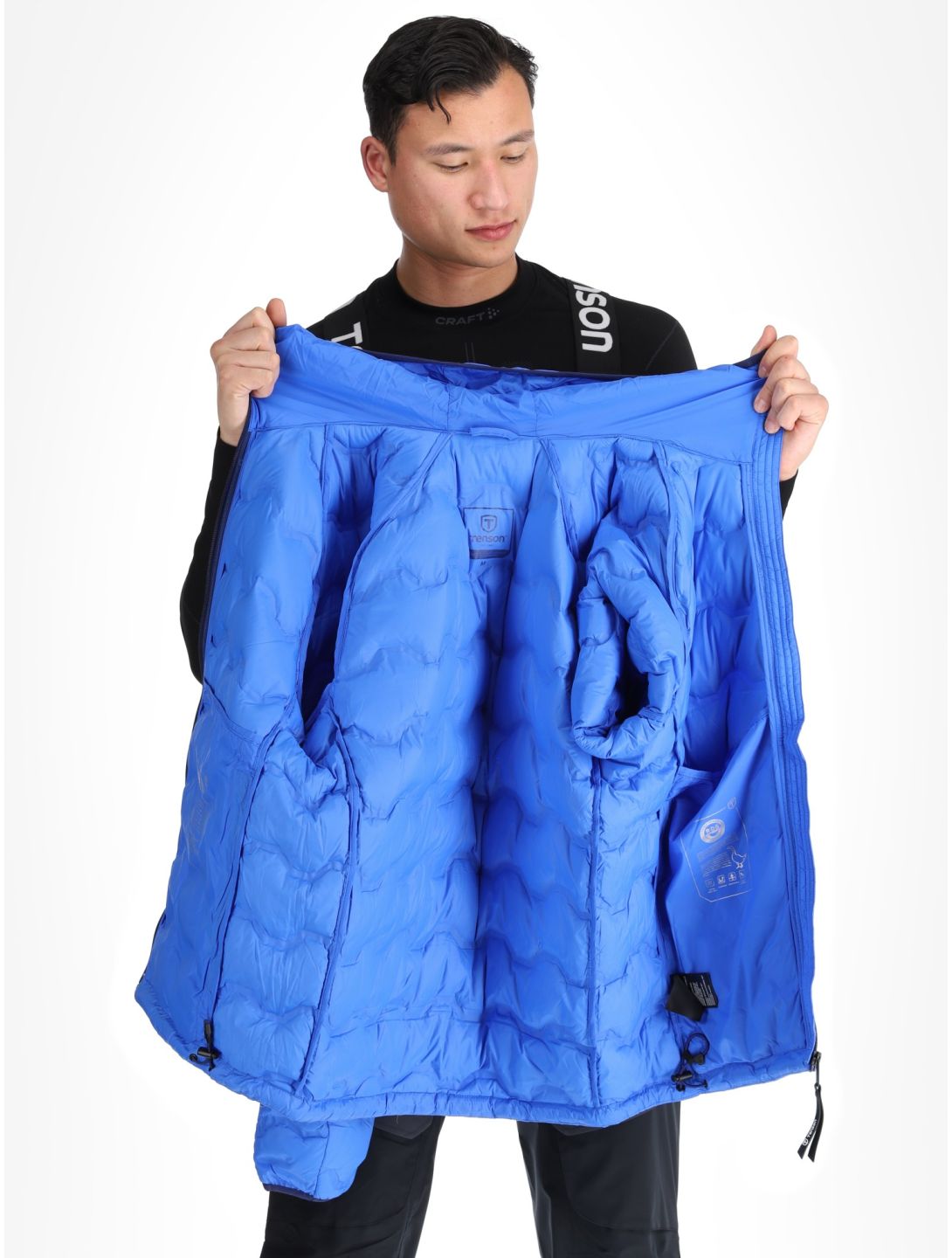 Tenson, Shibui Down down jacket men Vibrant Blue blue 