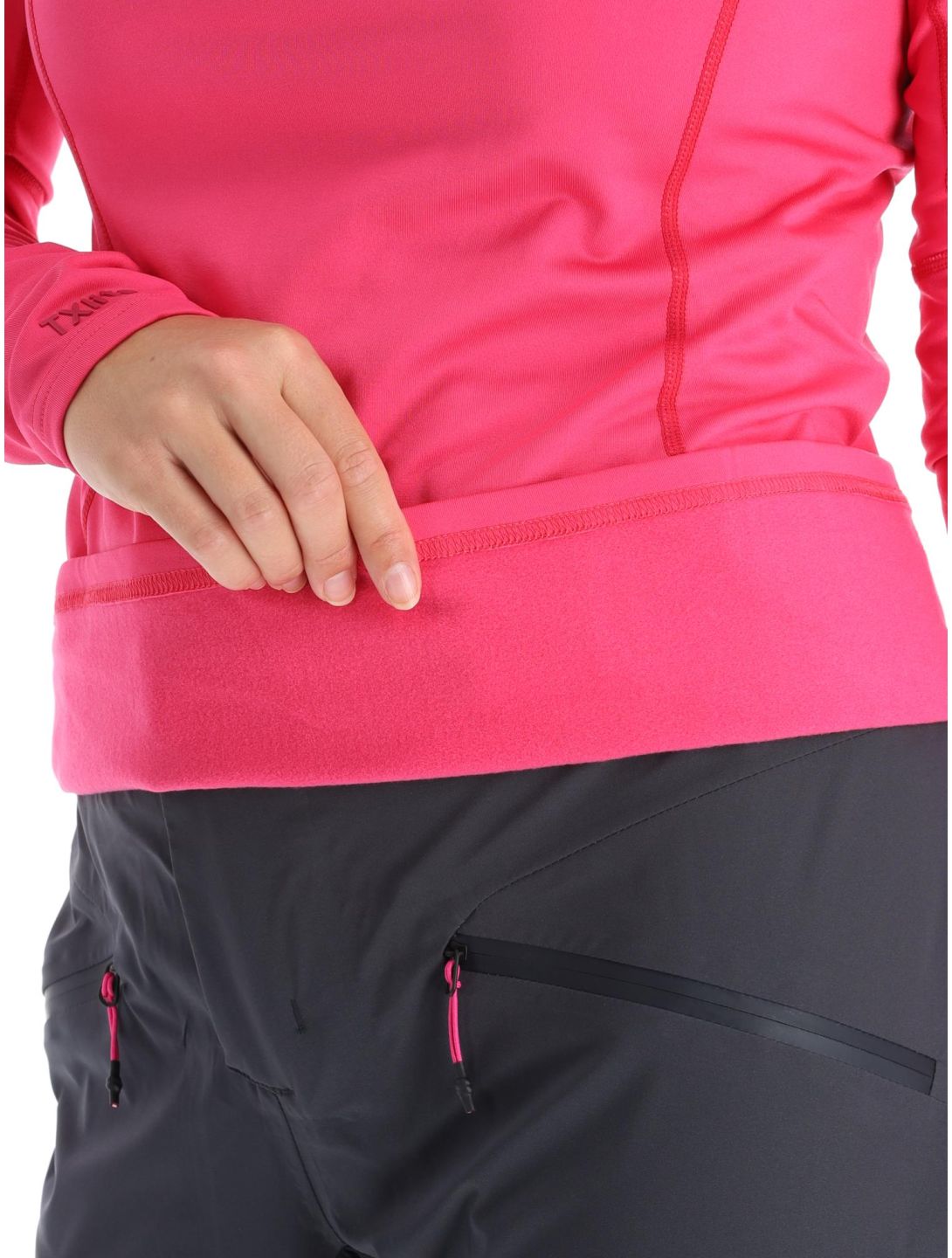 Tenson, Txlite Half Zip pullover women Cerise pink 