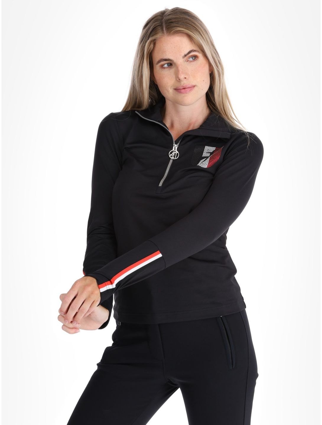 Toni Sailer, Aiumy pullover women Black black 