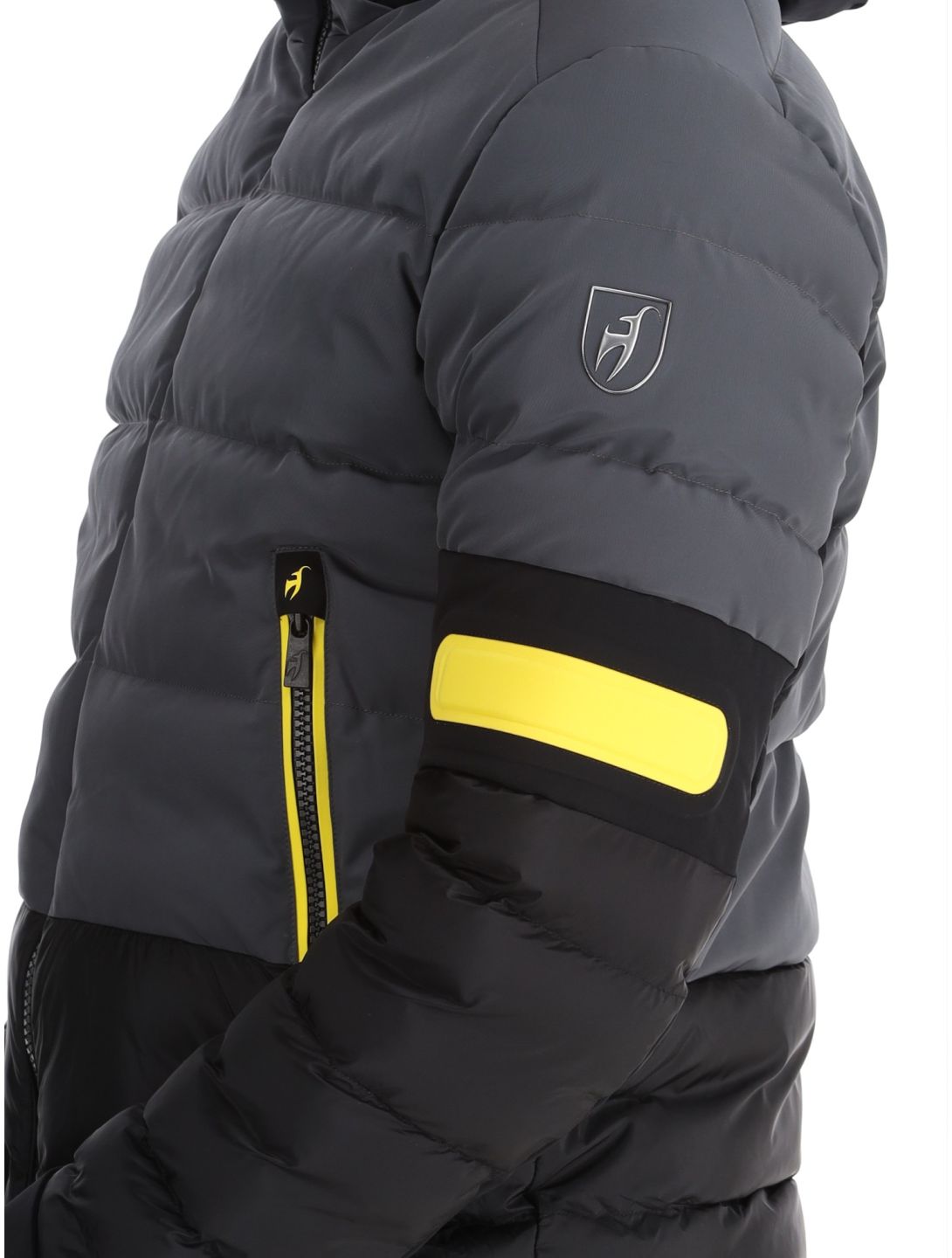 Toni Sailer, Alois ski jacket men Faded Black black 