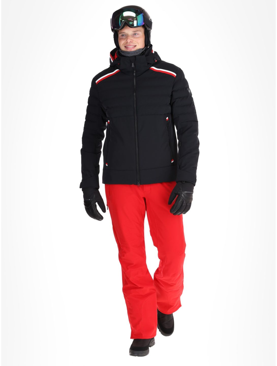 Toni Sailer, Lorenz ski jacket men Black black 