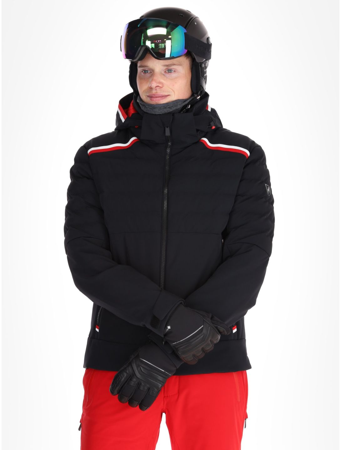 Toni Sailer, Lorenz ski jacket men Black black 