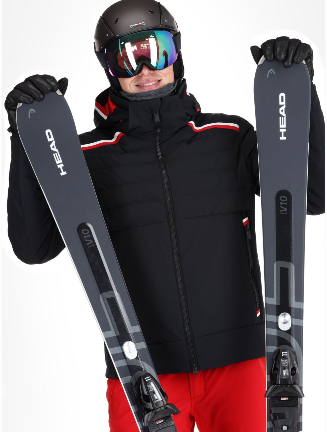 Toni Sailer, Lorenz ski jacket men Black black 