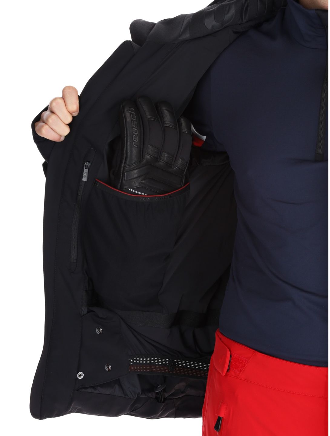 Toni Sailer, Lorenz ski jacket men Black black 