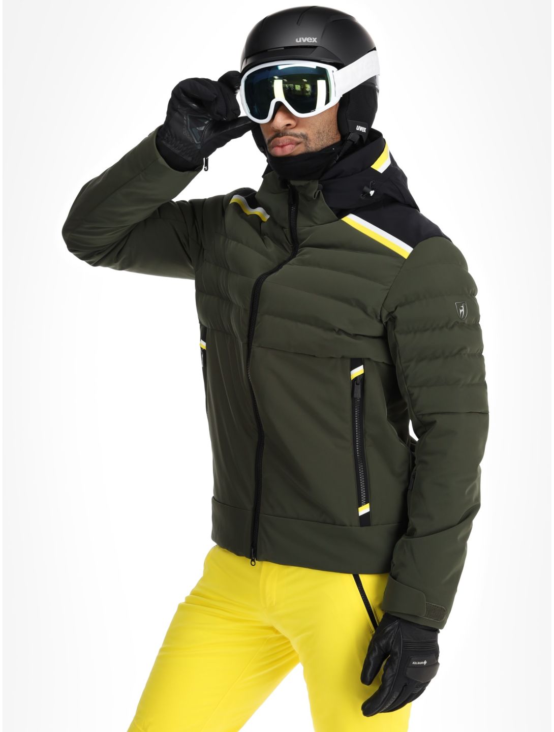 Toni Sailer, Lorenz ski jacket men Dark Pine green 