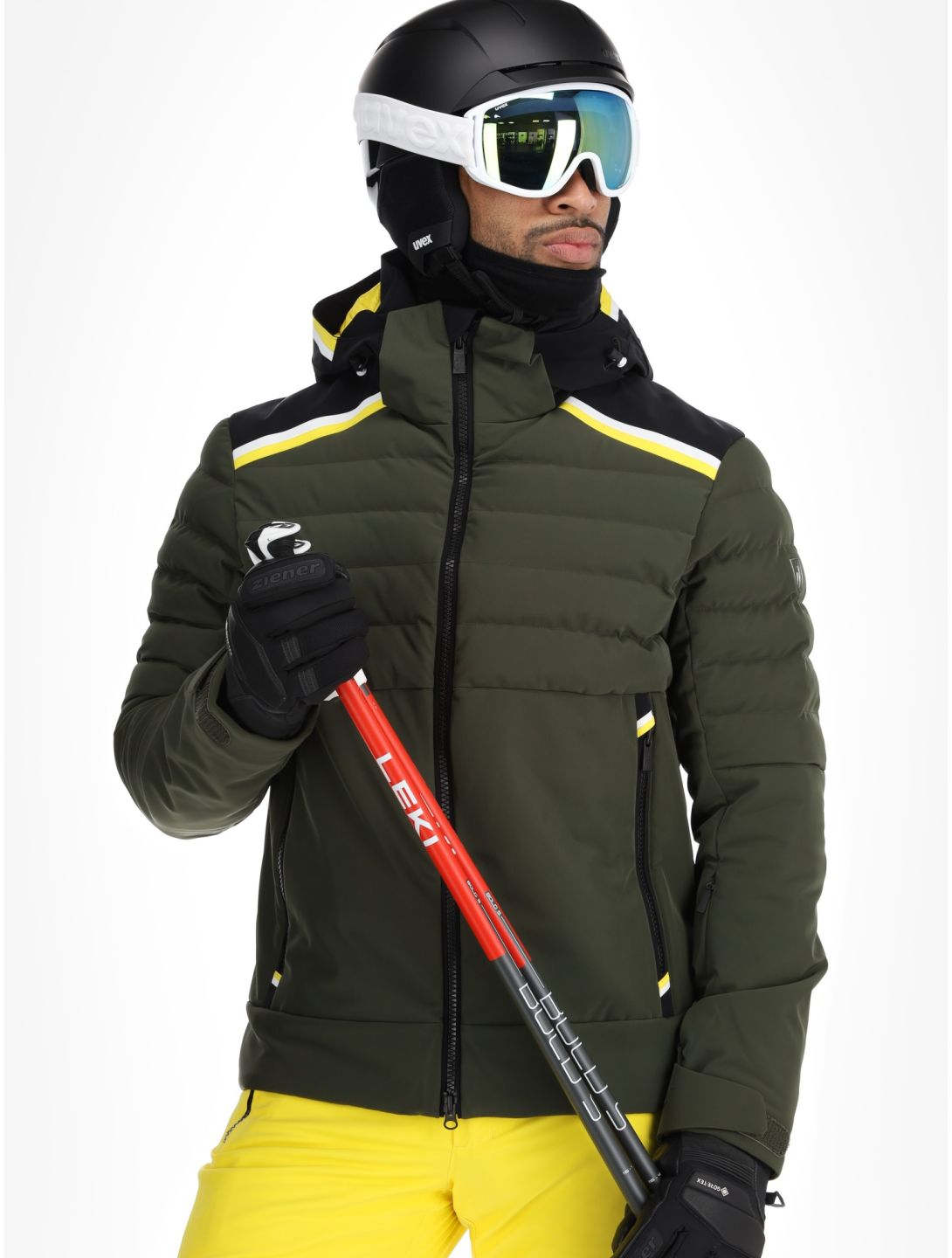 Toni Sailer, Lorenz ski jacket men Dark Pine green 