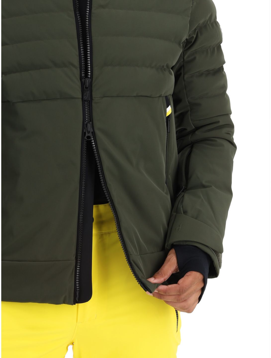 Toni Sailer, Lorenz ski jacket men Dark Pine green 