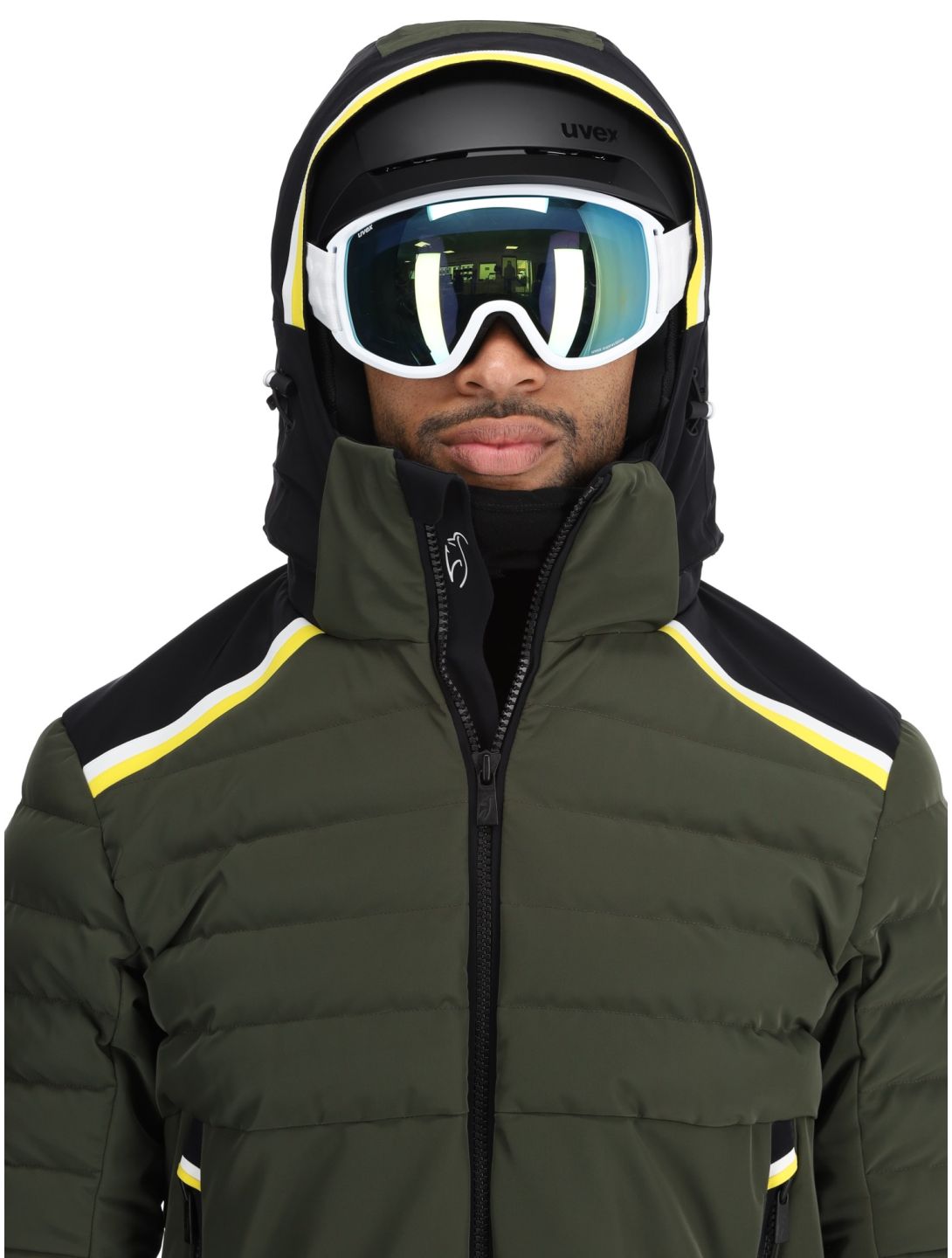 Toni Sailer, Lorenz ski jacket men Dark Pine green 