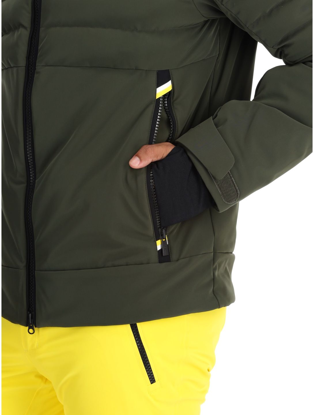 Toni Sailer, Lorenz ski jacket men Dark Pine green 