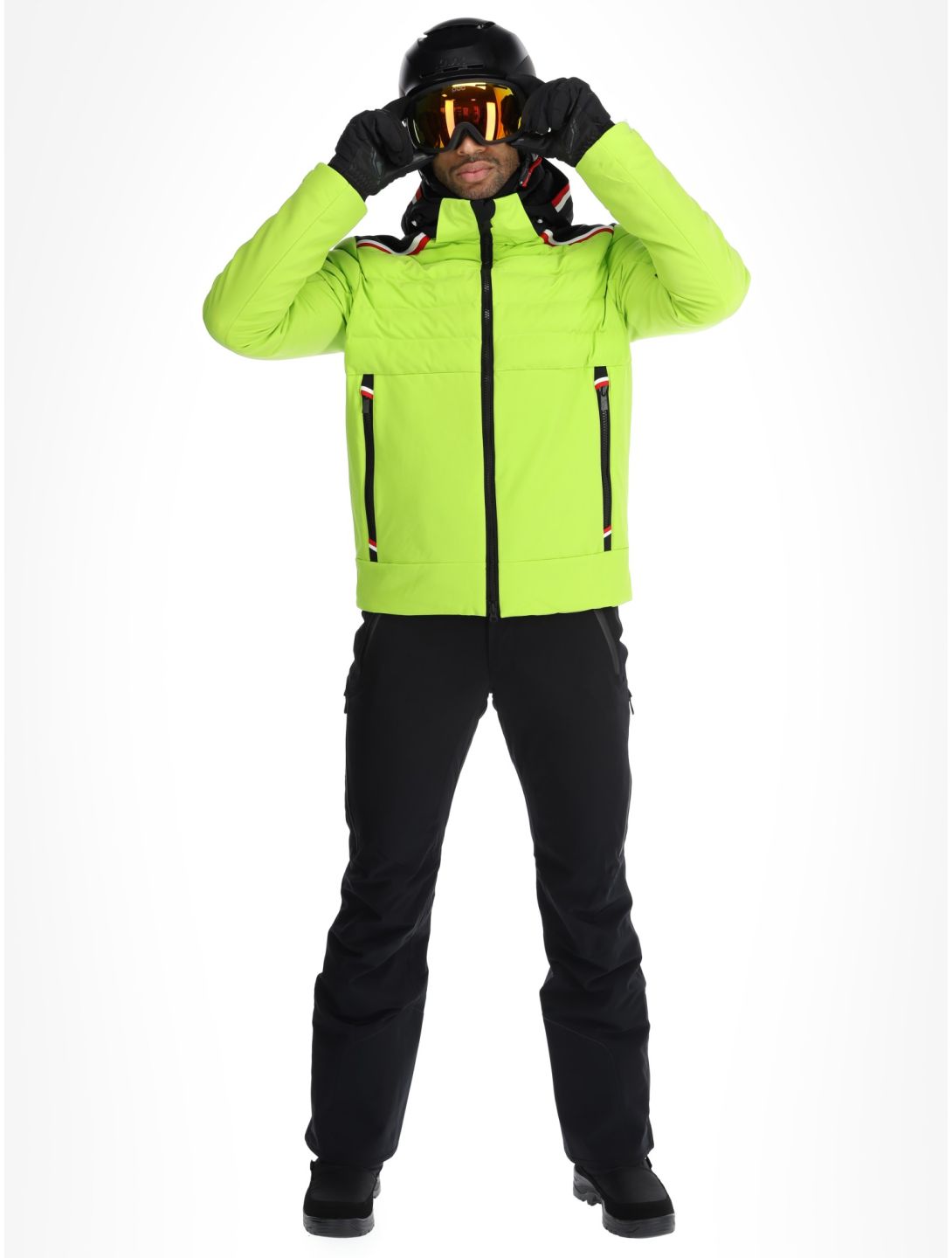 Toni Sailer, Lorenz ski jacket men Future Green green 