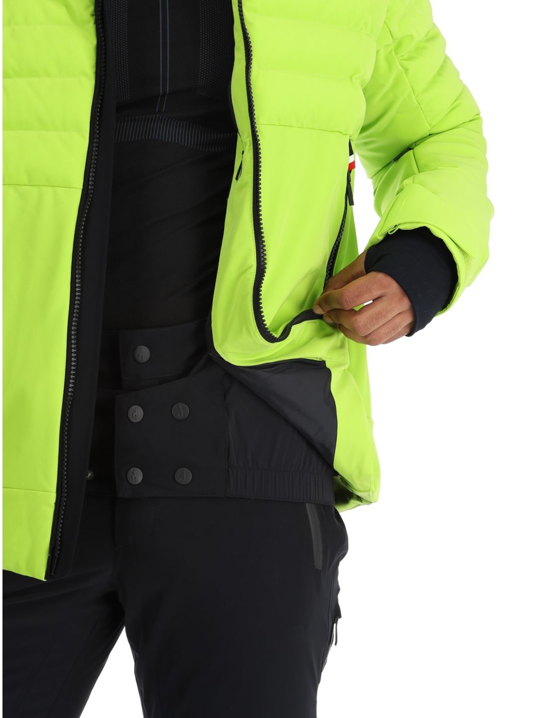 Toni Sailer, Lorenz ski jacket men Future Green green 