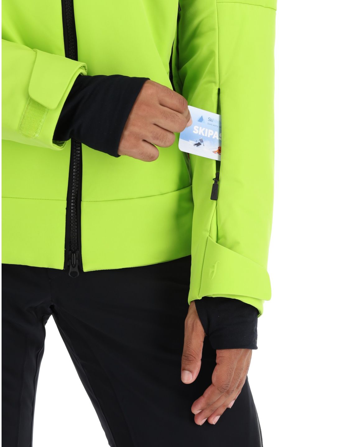 Toni Sailer, Lorenz ski jacket men Future Green green 