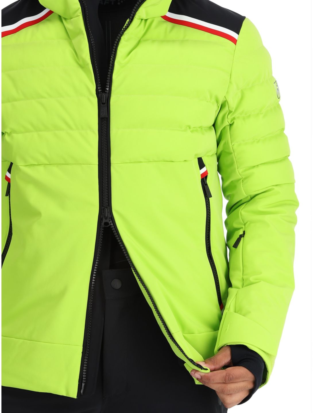 Toni Sailer, Lorenz ski jacket men Future Green green 