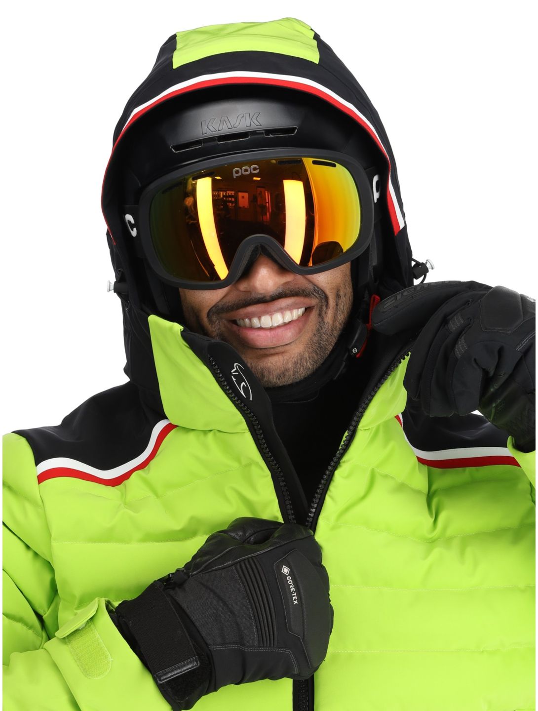 Toni Sailer, Lorenz ski jacket men Future Green green 