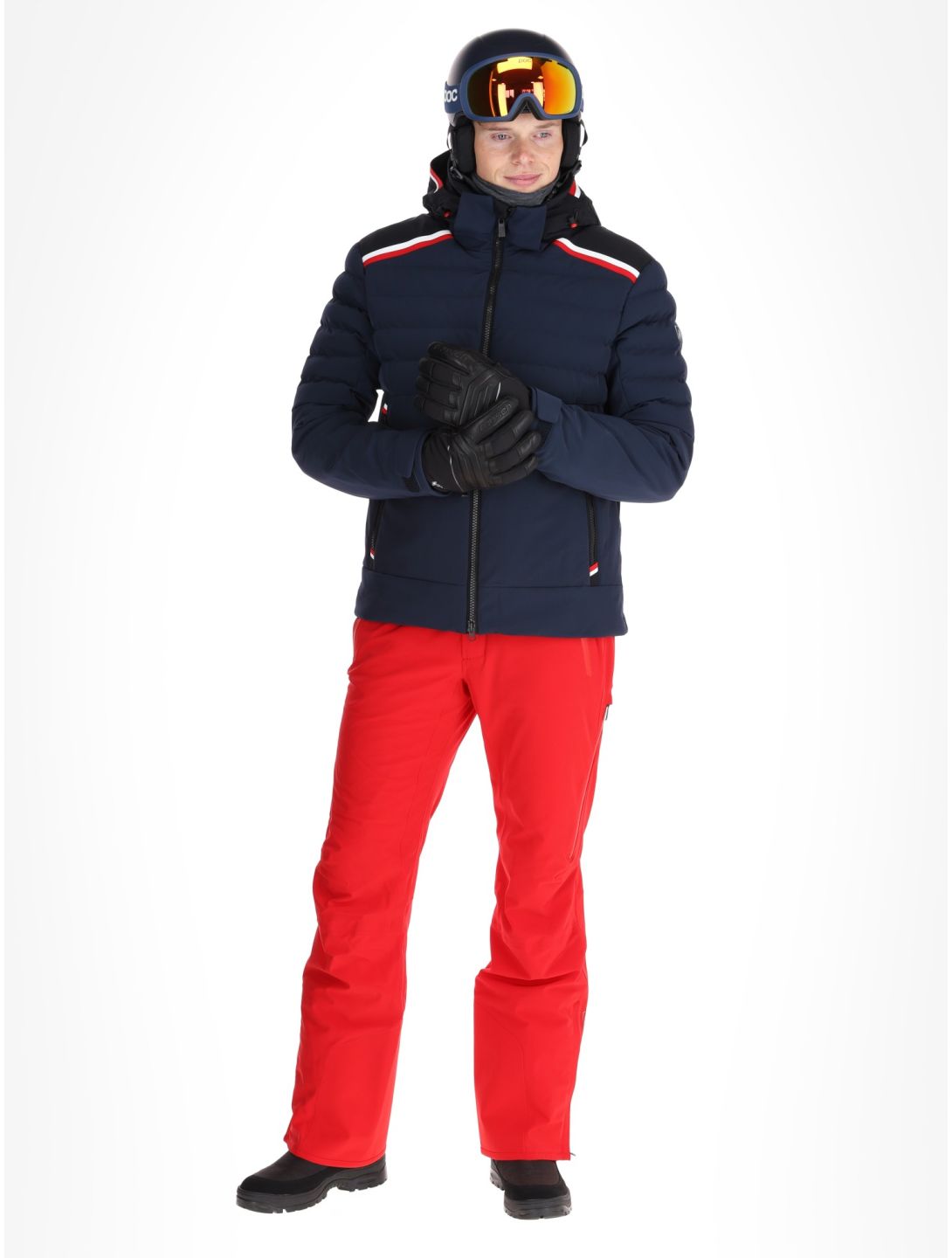 Toni Sailer, Lorenz ski jacket men Midnight blue 