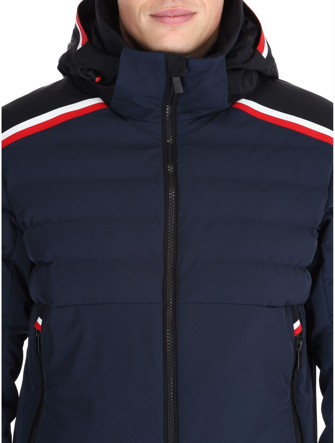 Toni Sailer, Lorenz ski jacket men Midnight blue 