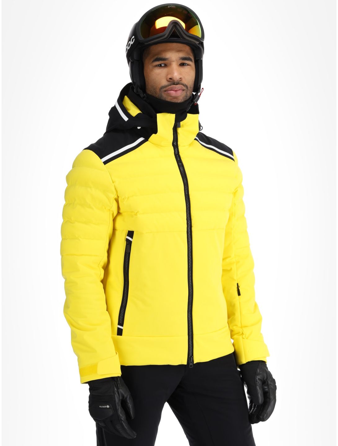 Toni Sailer, Lorenz ski jacket men Nepal Yellow yellow 