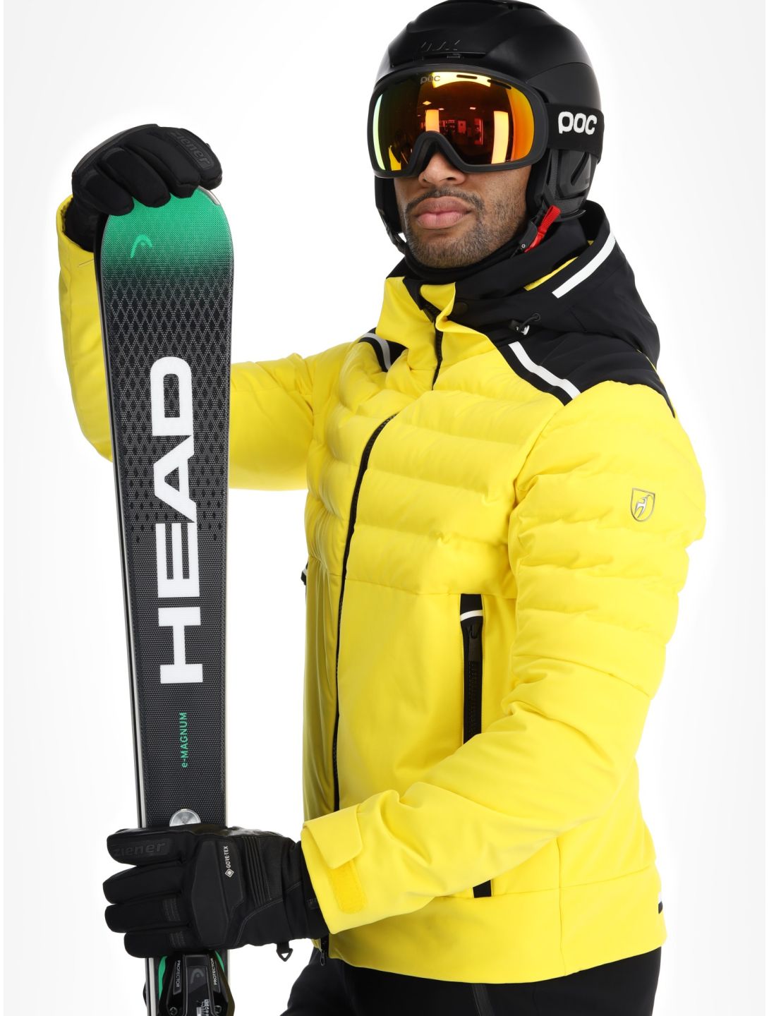 Toni Sailer, Lorenz ski jacket men Nepal Yellow yellow 