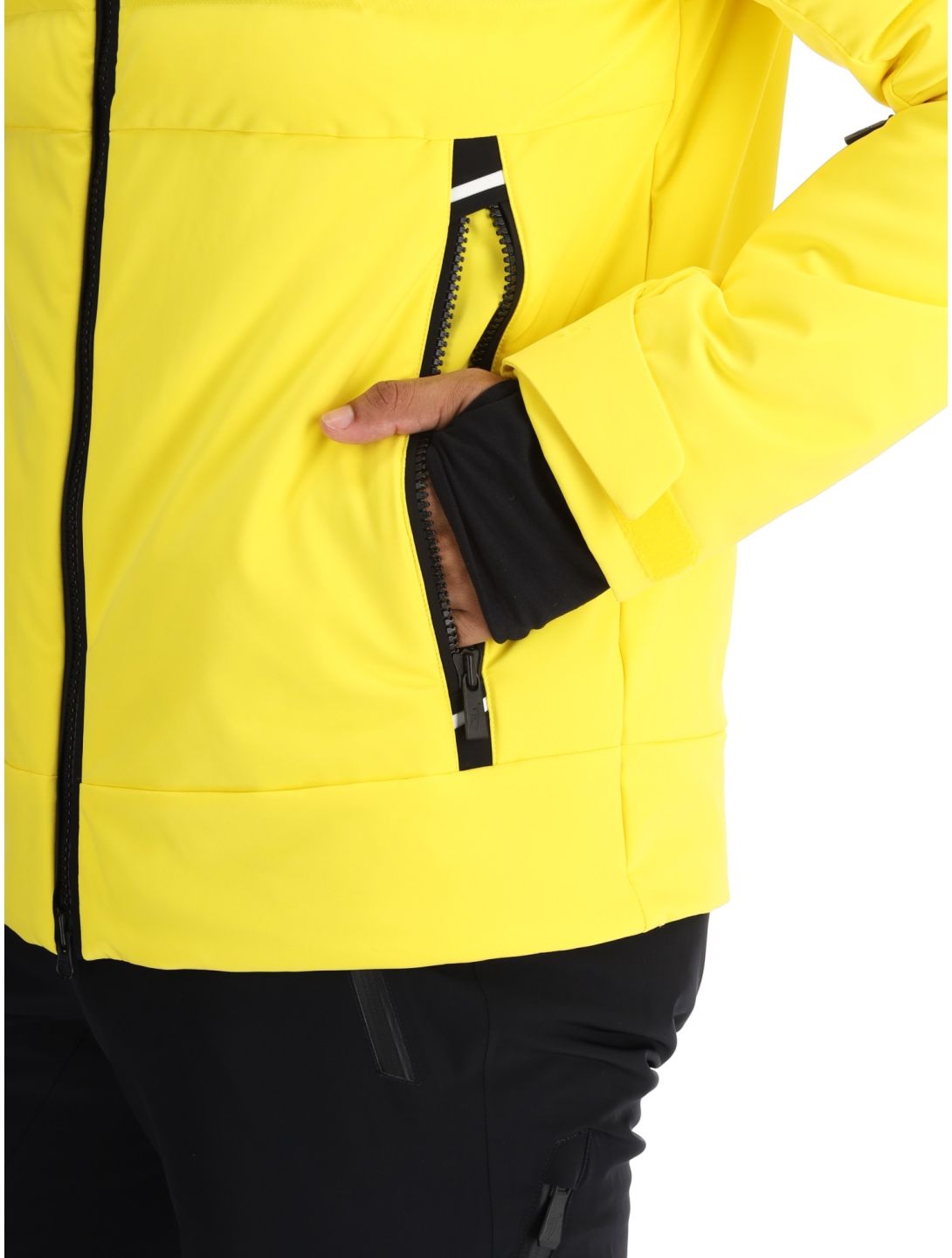 Toni Sailer, Lorenz ski jacket men Nepal Yellow yellow 