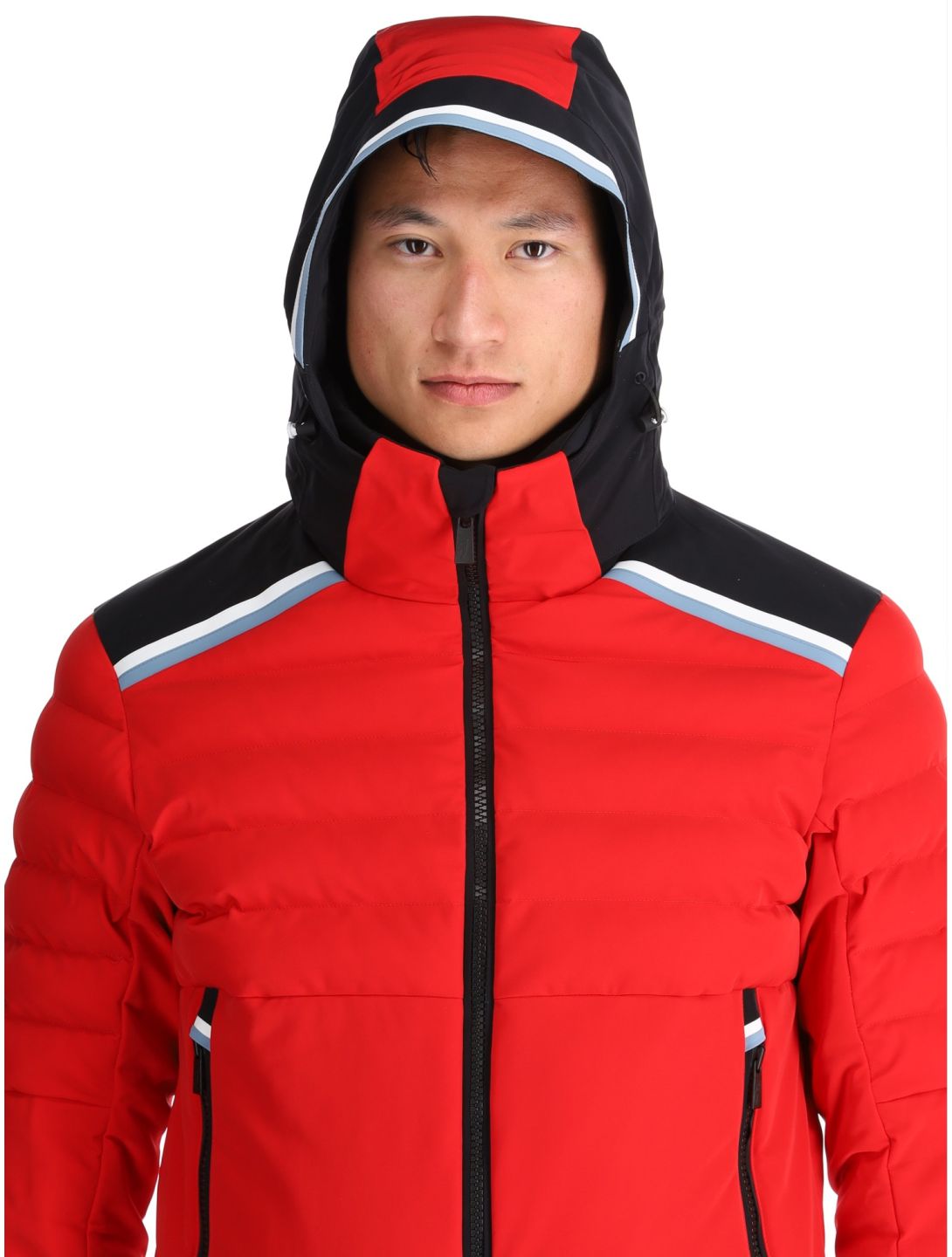 Toni Sailer, Lorenz ski jacket men Signal Red red 