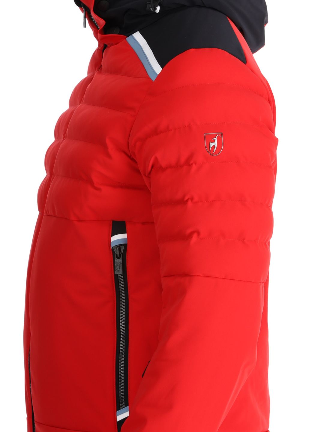 Toni Sailer, Lorenz ski jacket men Signal Red red 