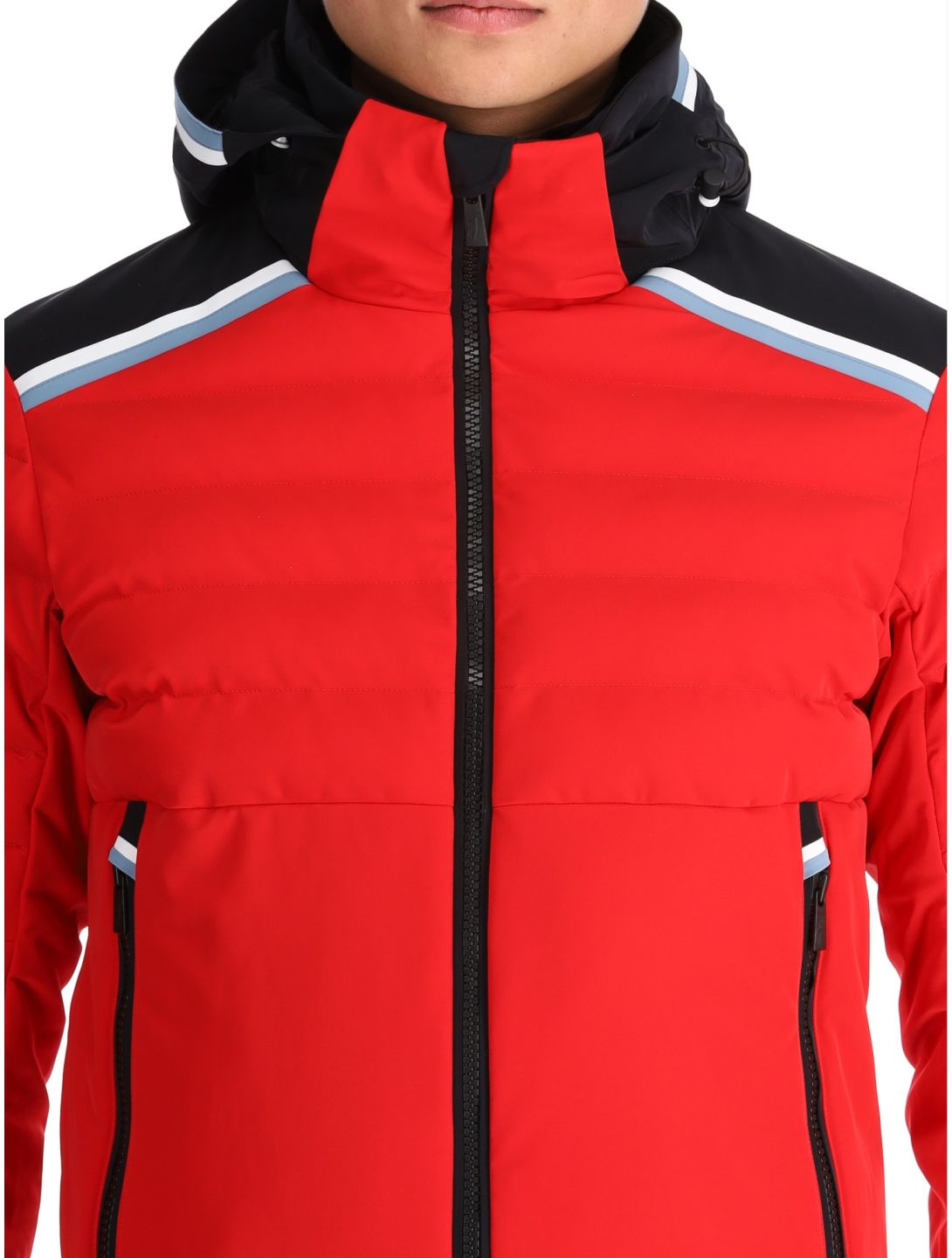 Toni Sailer, Lorenz ski jacket men Signal Red red 