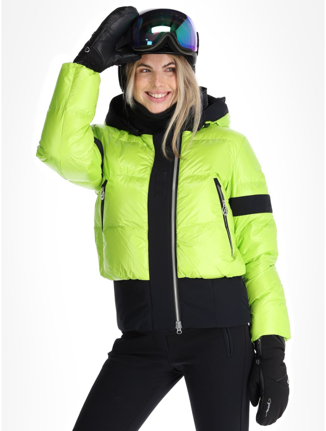 Toni Sailer, Loretta ski jacket women Future Green green 