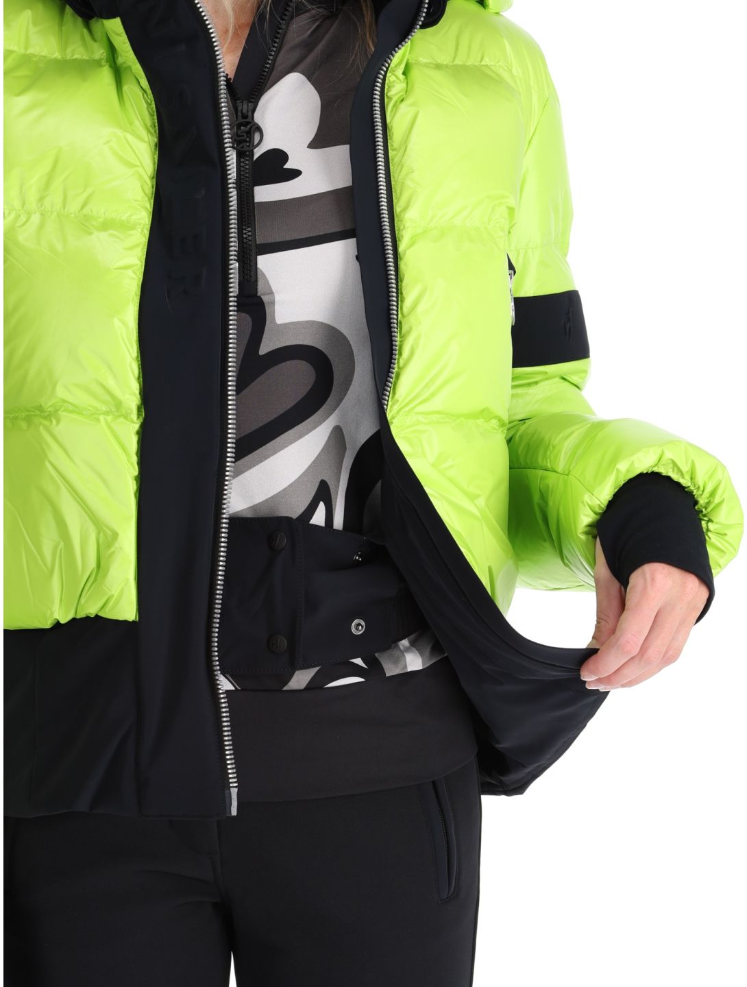 Toni Sailer, Loretta ski jacket women Future Green green 