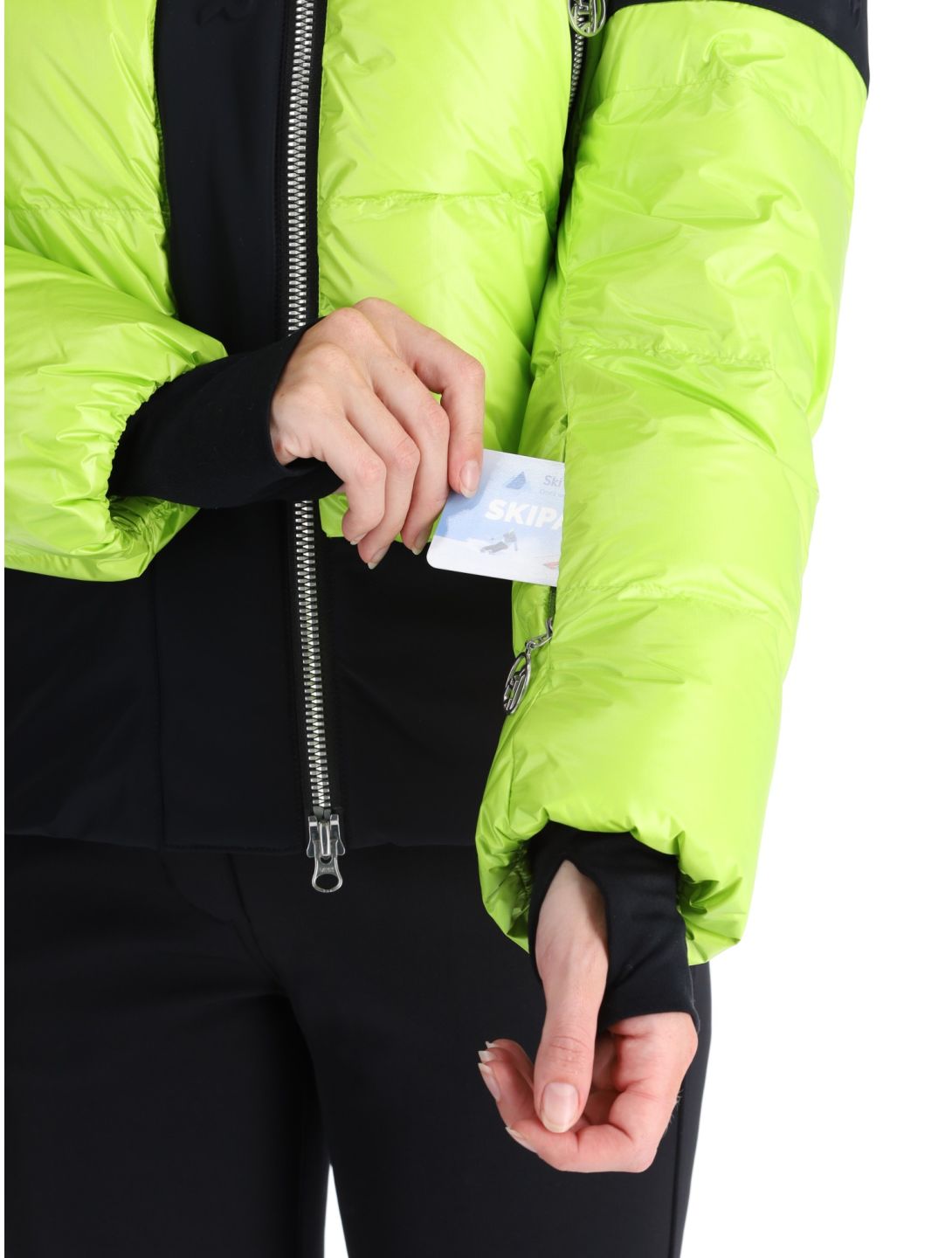 Toni Sailer, Loretta ski jacket women Future Green green 